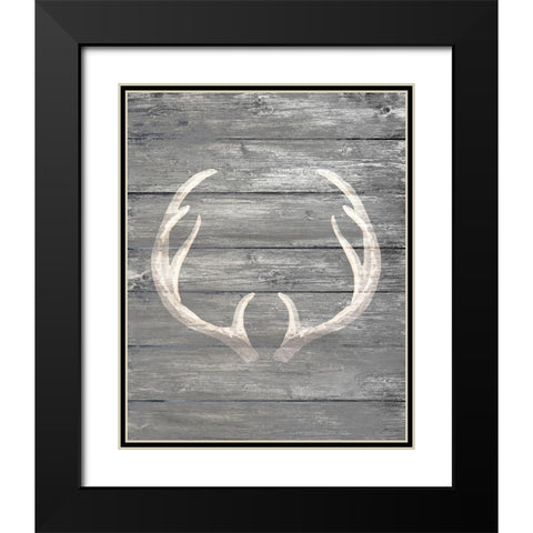 Rack 1 Black Modern Wood Framed Art Print with Double Matting by Kimberly, Allen