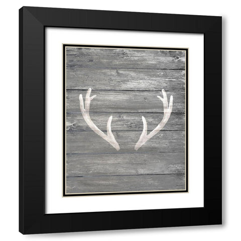 Rack 2 Black Modern Wood Framed Art Print with Double Matting by Kimberly, Allen