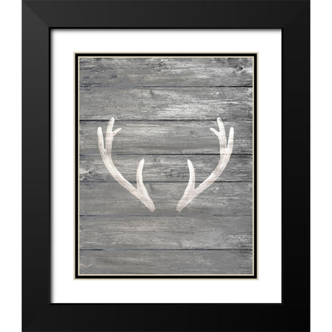 Rack 2 Black Modern Wood Framed Art Print with Double Matting by Kimberly, Allen