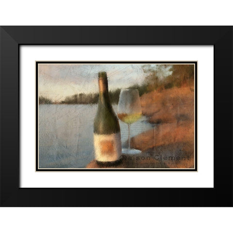 Maison Clement Black Modern Wood Framed Art Print with Double Matting by Kimberly, Allen