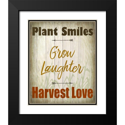 Plant Black Modern Wood Framed Art Print with Double Matting by Allen, Kimberly