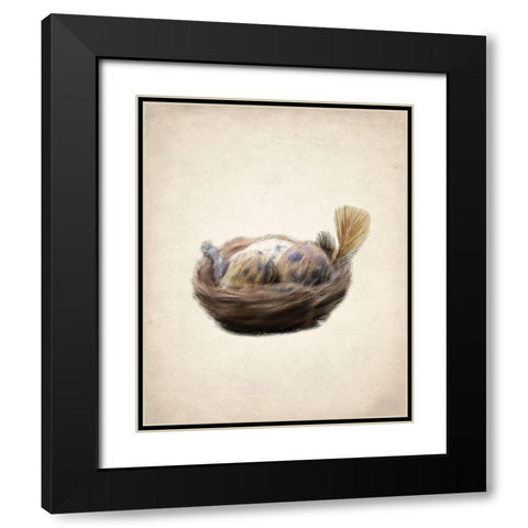 Natural 2 Black Modern Wood Framed Art Print with Double Matting by Kimberly, Allen