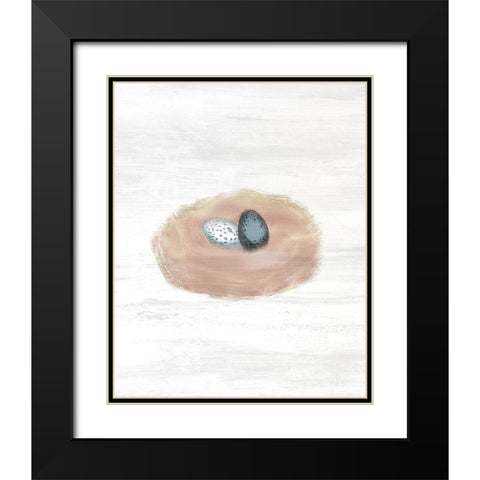 Nested 2 Black Modern Wood Framed Art Print with Double Matting by Kimberly, Allen