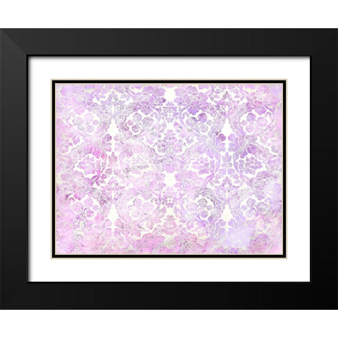Colorful Spring 8 Black Modern Wood Framed Art Print with Double Matting by Kimberly, Allen