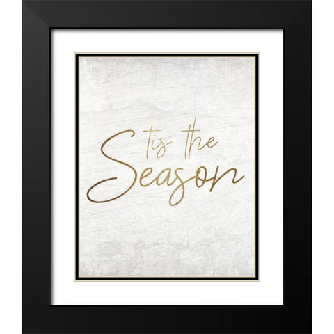 Christmas Luxe 3 Black Modern Wood Framed Art Print with Double Matting by Kimberly, Allen