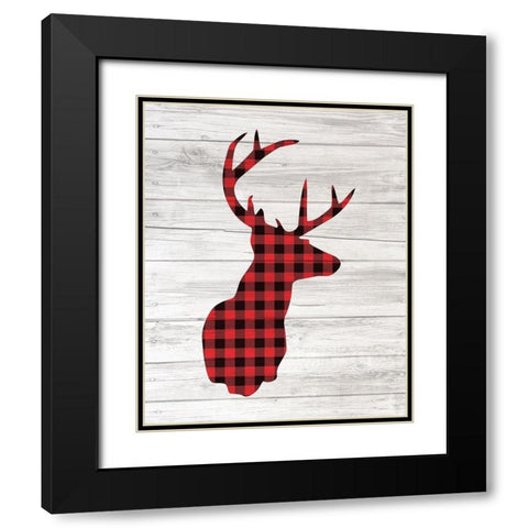 Farmhouse Christmas 6 Black Modern Wood Framed Art Print with Double Matting by Kimberly, Allen
