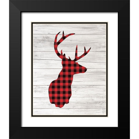 Farmhouse Christmas 6 Black Modern Wood Framed Art Print with Double Matting by Kimberly, Allen