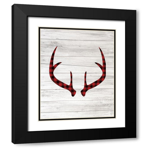 Farmhouse Christmas 7 Black Modern Wood Framed Art Print with Double Matting by Kimberly, Allen