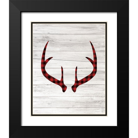 Farmhouse Christmas 7 Black Modern Wood Framed Art Print with Double Matting by Kimberly, Allen