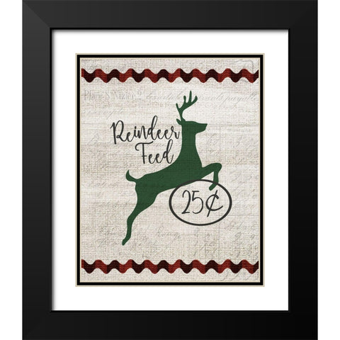 Farmhouse Christmas 13 Black Modern Wood Framed Art Print with Double Matting by Kimberly, Allen