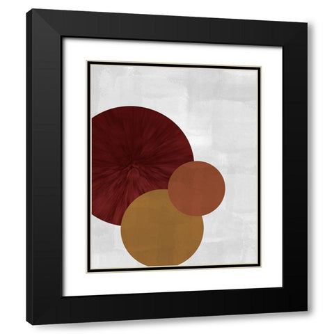 Three of a Kind 1 Black Modern Wood Framed Art Print with Double Matting by Kimberly, Allen