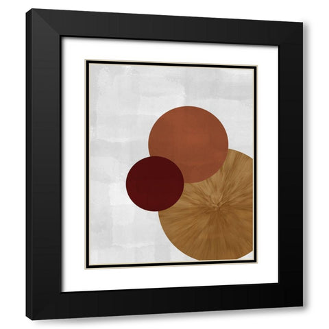 Three of a Kind 3 Black Modern Wood Framed Art Print with Double Matting by Kimberly, Allen