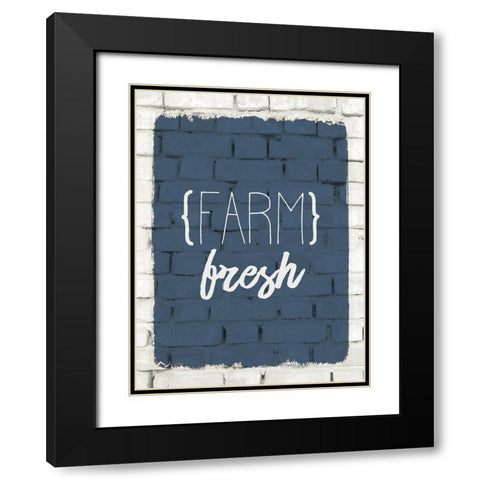 Farm Life 3 Black Modern Wood Framed Art Print with Double Matting by Kimberly, Allen