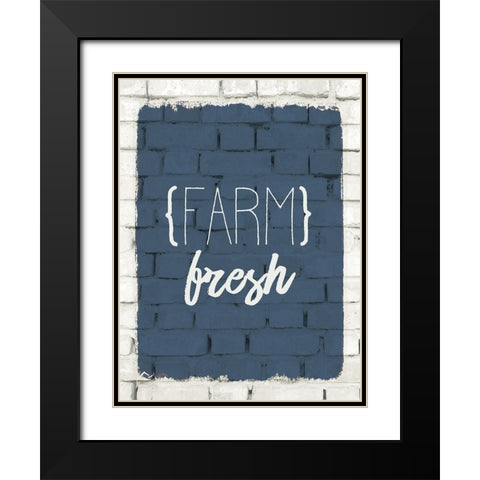 Farm Life 3 Black Modern Wood Framed Art Print with Double Matting by Kimberly, Allen