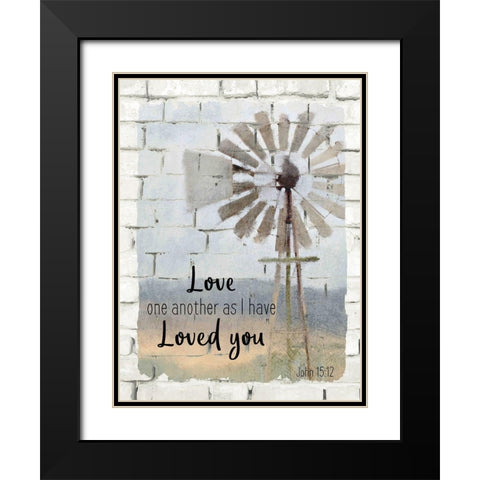 Farm Life 6 Black Modern Wood Framed Art Print with Double Matting by Kimberly, Allen