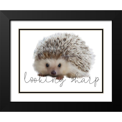 Looking Sharp Black Modern Wood Framed Art Print with Double Matting by Kimberly, Allen