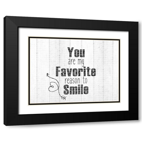 Our Love 2 Black Modern Wood Framed Art Print with Double Matting by Kimberly, Allen