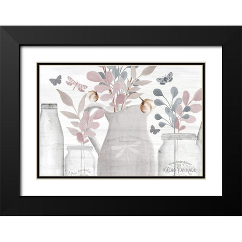Wildflower Hope 10 Black Modern Wood Framed Art Print with Double Matting by Kimberly, Allen