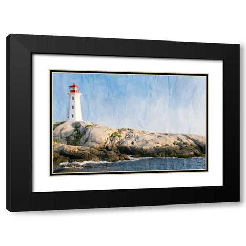 Lookout Black Modern Wood Framed Art Print with Double Matting by Kimberly, Allen