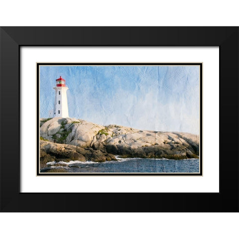 Lookout Black Modern Wood Framed Art Print with Double Matting by Kimberly, Allen