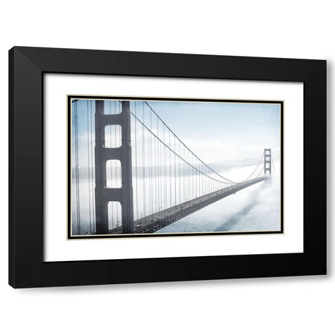 Into the Mist Black Modern Wood Framed Art Print with Double Matting by Kimberly, Allen
