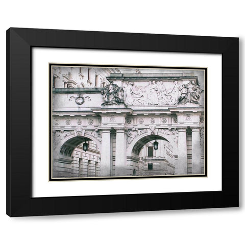 Under the Arch Black Modern Wood Framed Art Print with Double Matting by Kimberly, Allen