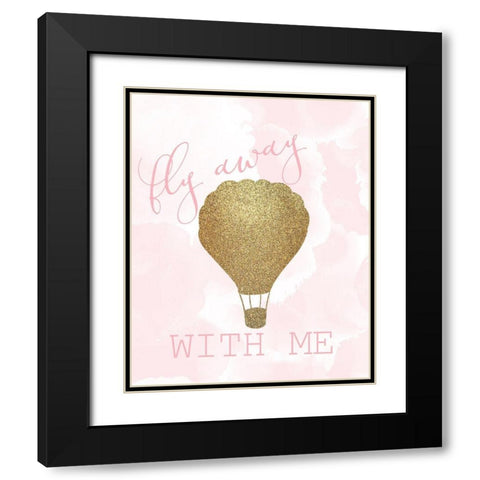 Forever 3 Black Modern Wood Framed Art Print with Double Matting by Kimberly, Allen