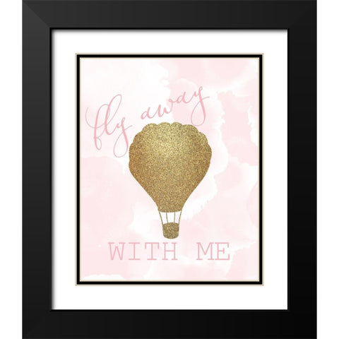 Forever 3 Black Modern Wood Framed Art Print with Double Matting by Kimberly, Allen