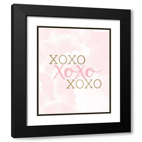 Forever 4 Black Modern Wood Framed Art Print with Double Matting by Kimberly, Allen