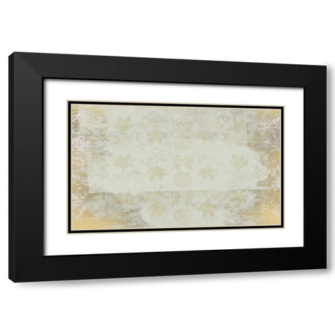 Love Dream Laugh Pattern 3 Black Modern Wood Framed Art Print with Double Matting by Allen, Kimberly