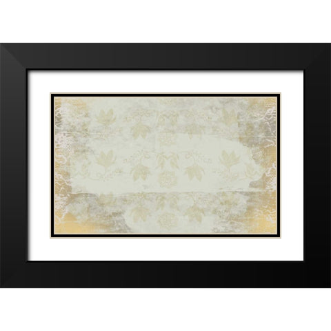 Love Dream Laugh Pattern 3 Black Modern Wood Framed Art Print with Double Matting by Allen, Kimberly