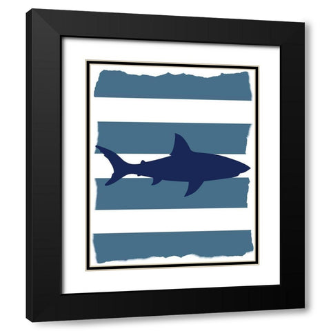 Wild One 1 Black Modern Wood Framed Art Print with Double Matting by Kimberly, Allen