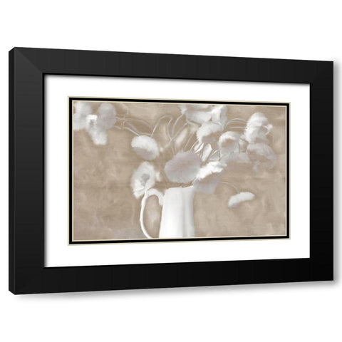 Milk Vase Black Modern Wood Framed Art Print with Double Matting by Kimberly, Allen