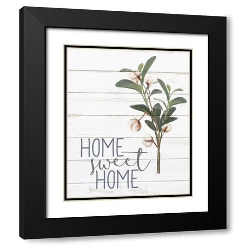 Homebody 1 Black Modern Wood Framed Art Print with Double Matting by Kimberly, Allen