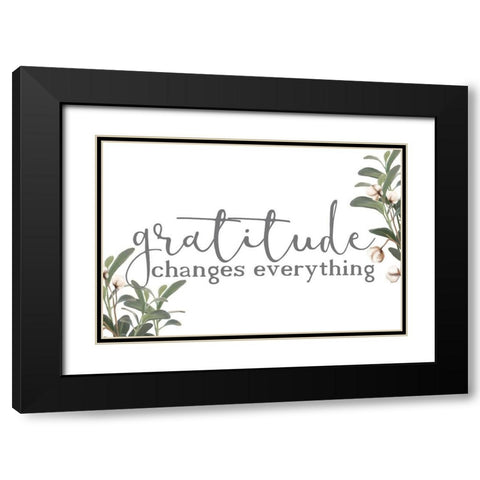 Homebody 5 Black Modern Wood Framed Art Print with Double Matting by Kimberly, Allen