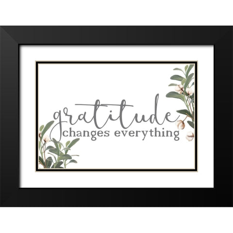 Homebody 5 Black Modern Wood Framed Art Print with Double Matting by Kimberly, Allen