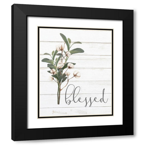 Homebody 10 Black Modern Wood Framed Art Print with Double Matting by Kimberly, Allen