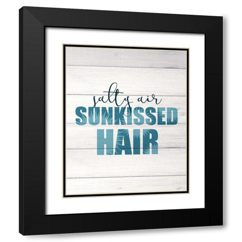 Salty Air 2 Black Modern Wood Framed Art Print with Double Matting by Kimberly, Allen