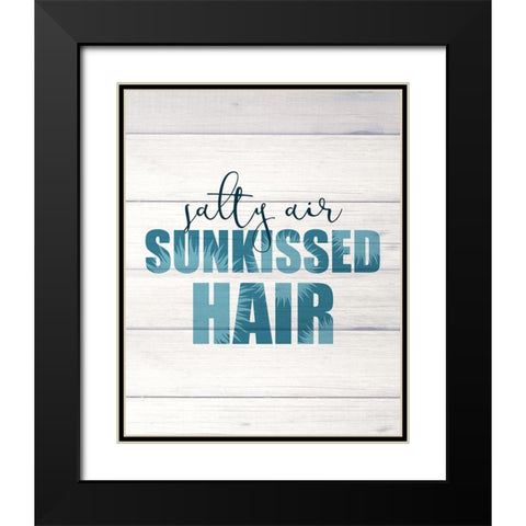Salty Air 2 Black Modern Wood Framed Art Print with Double Matting by Kimberly, Allen