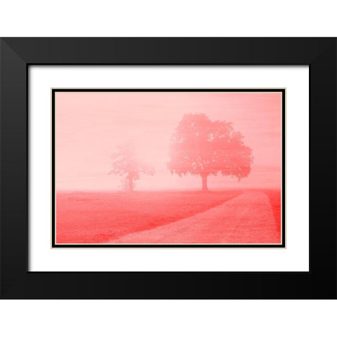 Dawn Black Modern Wood Framed Art Print with Double Matting by Kimberly, Allen