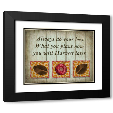 Always Black Modern Wood Framed Art Print with Double Matting by Allen, Kimberly