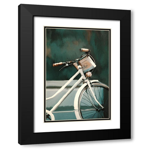 Vintage Delivery Black Modern Wood Framed Art Print with Double Matting by Kimberly, Allen