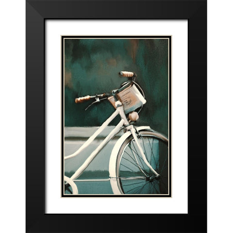 Vintage Delivery Black Modern Wood Framed Art Print with Double Matting by Kimberly, Allen