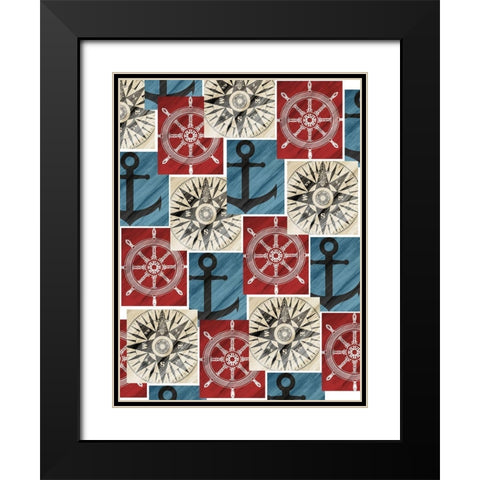 Nautical Dreams Full Black Modern Wood Framed Art Print with Double Matting by Kimberly, Allen