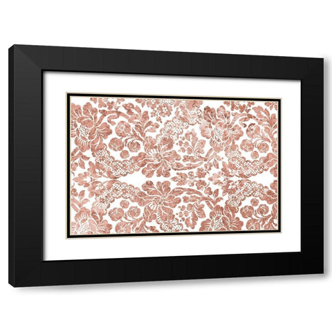Multi Scroll v5 Black Modern Wood Framed Art Print with Double Matting by Kimberly, Allen