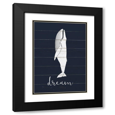 Dream Explore 1 Black Modern Wood Framed Art Print with Double Matting by Kimberly, Allen