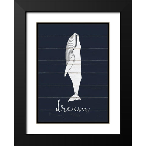 Dream Explore 1 Black Modern Wood Framed Art Print with Double Matting by Kimberly, Allen