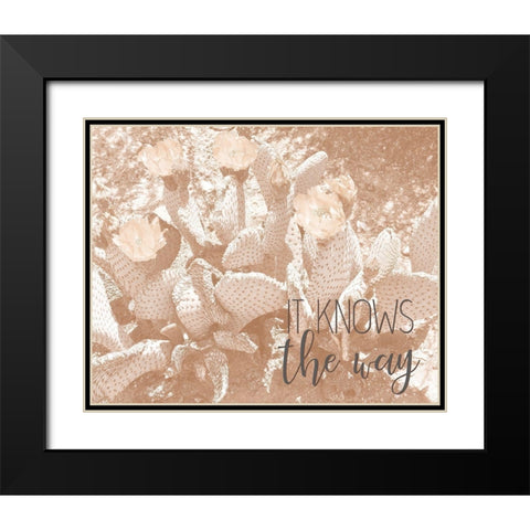 Follow Your Soul 2 Black Modern Wood Framed Art Print with Double Matting by Kimberly, Allen