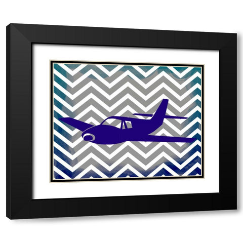 Dream Big 2 Black Modern Wood Framed Art Print with Double Matting by Allen, Kimberly