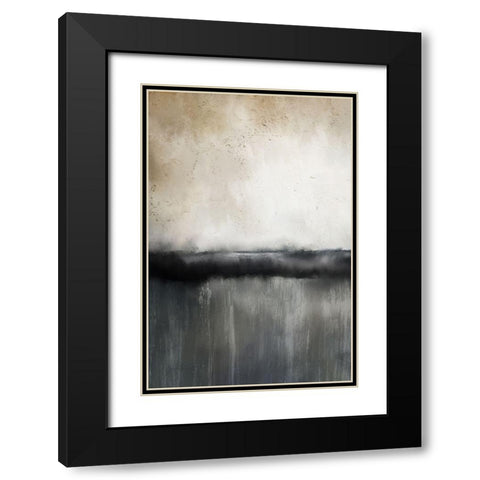 Sunset Black Modern Wood Framed Art Print with Double Matting by Kimberly, Allen